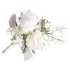 European Whites Rose Wedding Bride Bridesmaids Bridesmaids Parents Corsage, Wedding Sisters Wrist Flower