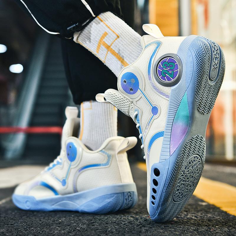 Модные новые баскетбольные кроссовки для мужчин, уличные, нескользящие, полевые, мужские, амортизированные, баскетбольные ботинки, тренировочные, брендовые, удобные, женские, теннисные кроссовки