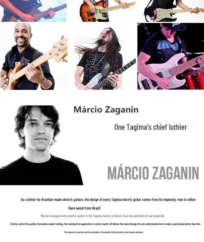 Tagima TG510 Бразильская электрогитара - Для начинающих и профессионалов с синглом