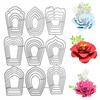 Metal Convenient Flower Dies Craft Cutting DIY Cutter Petals Nesting Die Set Stencils Embossing