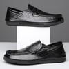 Мода Мода Мужская Повседневная Кожаная Обувь Мужская Классическая Ретро Пенни Лоферы Мокасины Мужские Легкие Удобные Уличные Водительские Балетки