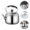 7L Whistling Tea Kettle Teapot Stainless Steel Whistling Tea Pot Metal Stovetop Teapot for Stovetop Induction Stove Top