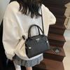 2025 Summer New Sense Simple Fashion Casual Handbag Bag Small Square Bag Women's Shoulder Oblique Span Bag Niche Women's Bag