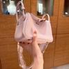 Bag 19cm Real Leather Top Layer Cowhide New Style High-Grade Hand-Feel Doctors Bag Single Leather Strap Handheld Tote Bag