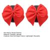 1 Pair Chest Patches Anti-exposure Bow And Sequin Decor Nipple Covers Reusable Lightweight Nipple Stickers