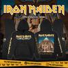 Худи с принтом Iron Maiden Powerslave Мужское Женское Оверсайз Уличная одежда Y2k Флисовая толстовка Графическая одежда группы Heavy Metal