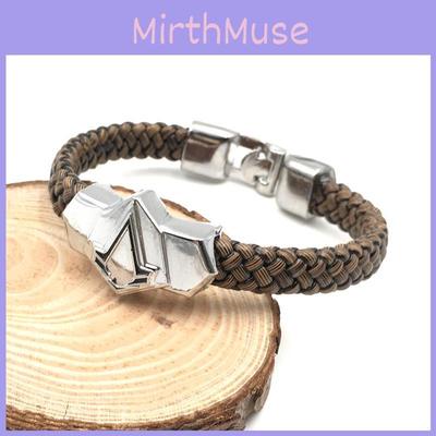 Наруто Аниме Ниндзя Сплав Браслет Гальваническое Покрытие Деталь Листа Унисекс Стиль Аниме Коллекционный Подарок