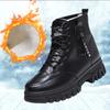 Women New Winter Fashion Shoes Casual Warm Add Velvet Short Boot Comfort Low Cut Cotton Shoe Light Women Boots Zapatillas Botas