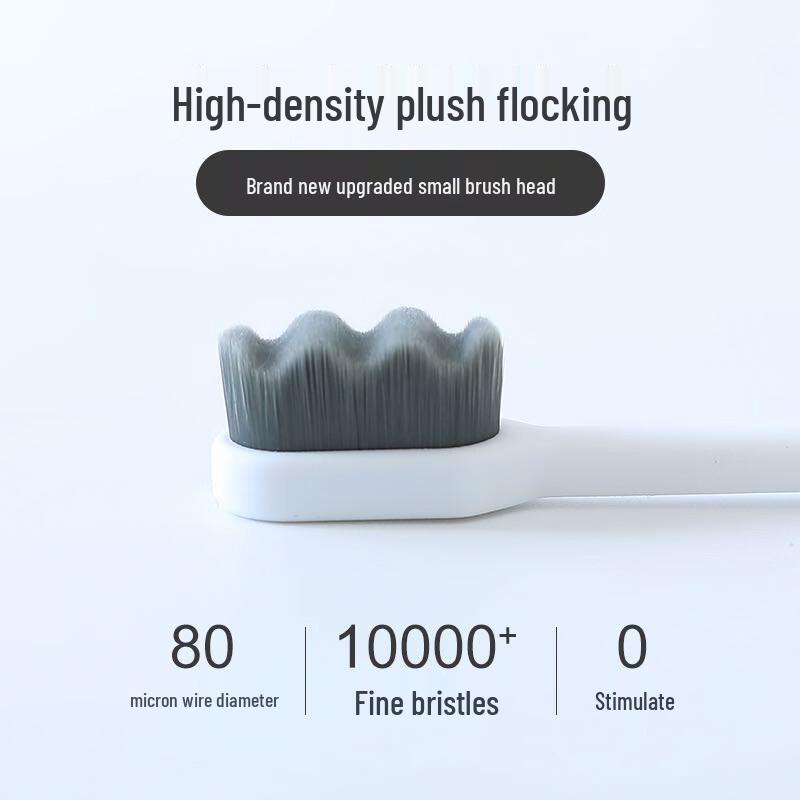 SOUMILE Ultra-Soft Wide-Head Toothbrush