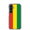 Coque Téléphone - Samsung - Galaxy S24 Plus - Drapeau Bolivie - Souple - Multicolore
