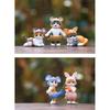Japanese Style Cat Pvc Blind Box Collectible Toy With Bunny Ears Cute Animal Kids Decor