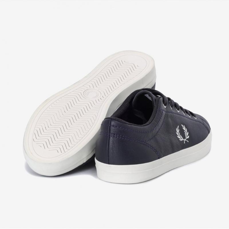 Fred Perry Мужские Черные Кроссовки Sfpm2437311 267