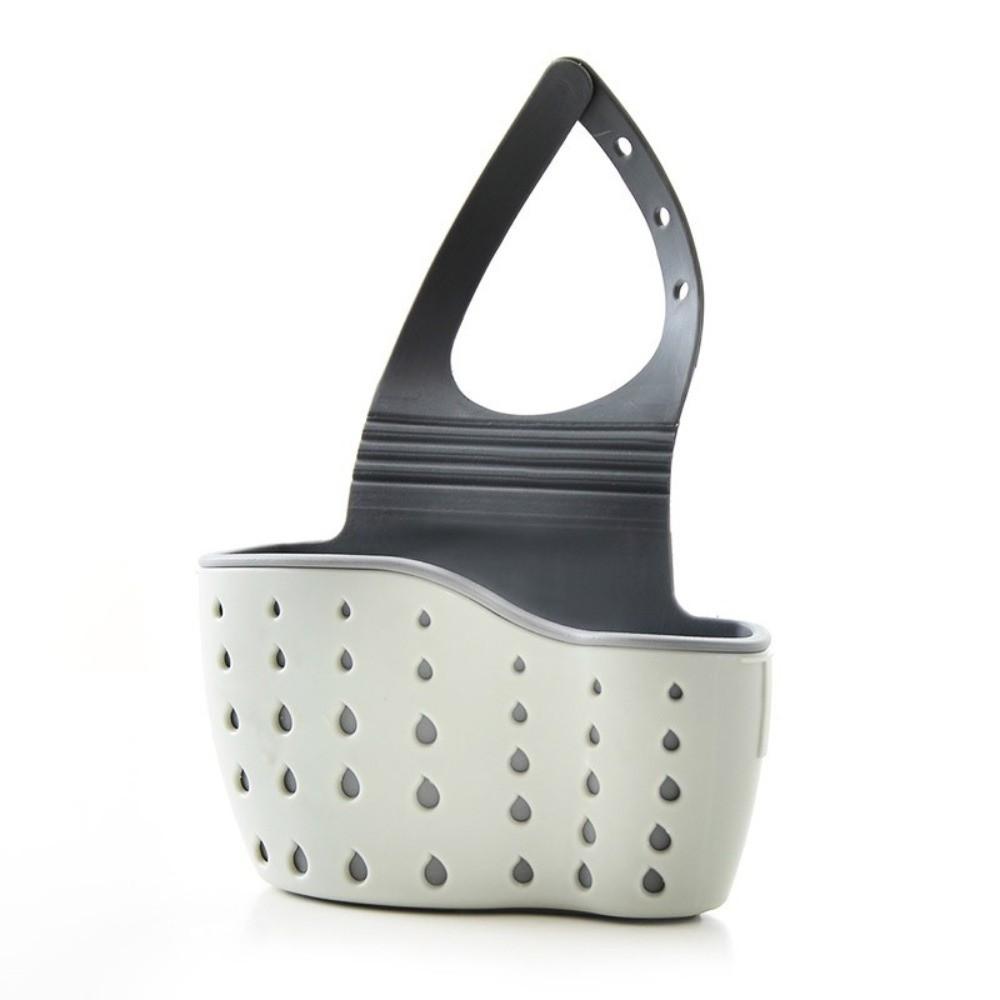 Hanging Storage Drain Basket Adjustable Kitchen Sink Holder Soft Faucet Holder Rack Household