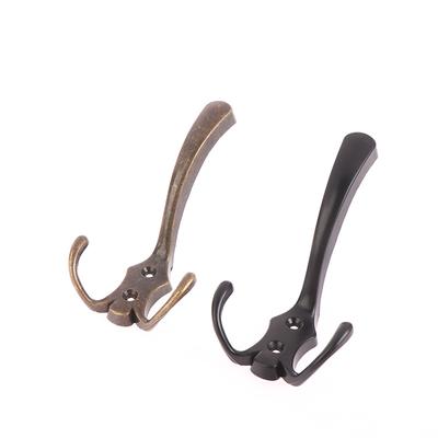 Для одежды для спальни, мебель для прихожей, крючок из цинкового сплава, 3 крючка, крючок для пальто, настенный вешалка для одежды для халата, шляпа, настенная вешалка