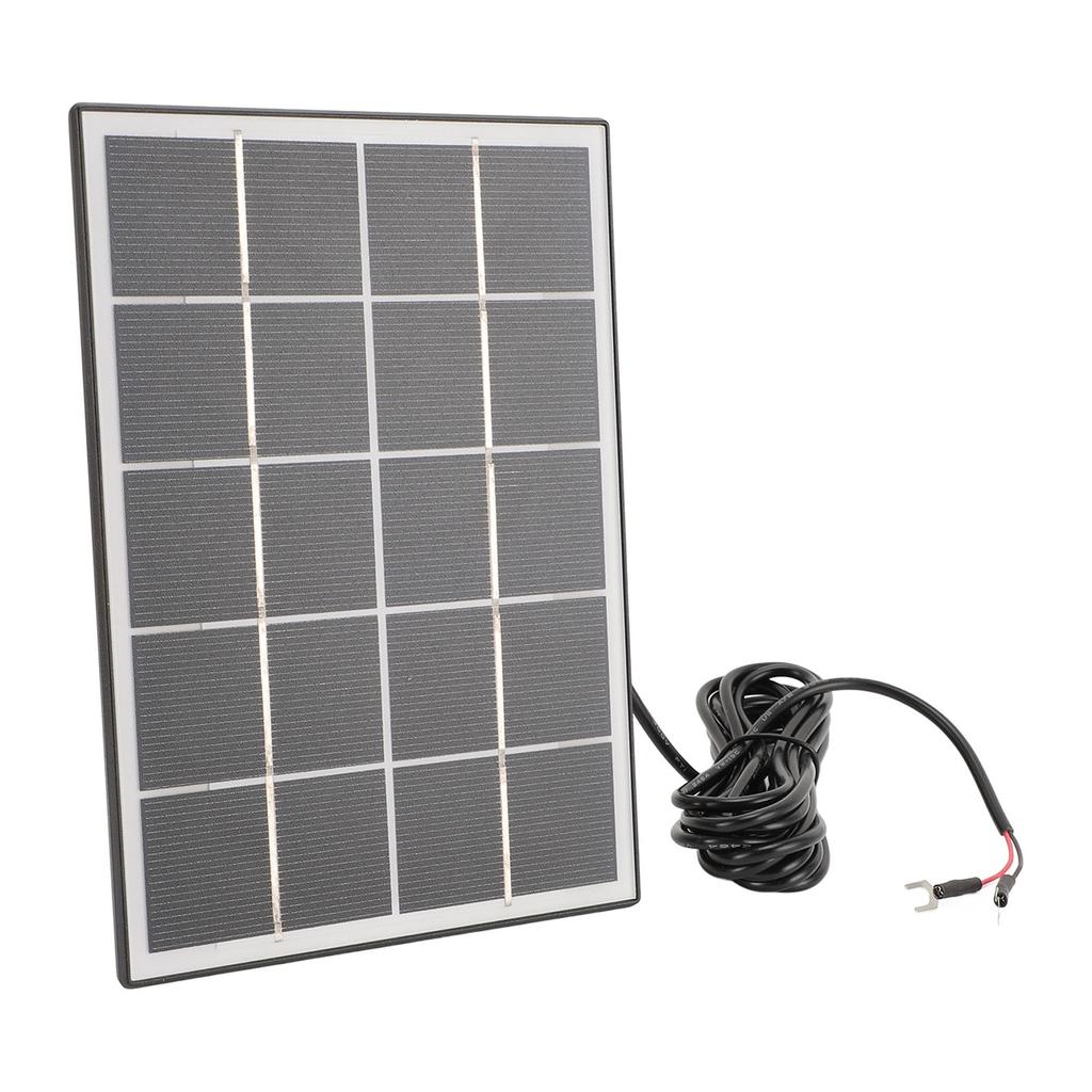 Security Camera Solar Panel Charger Wall Mounted 3W 5V Monocrystalline Solar Panel for Video