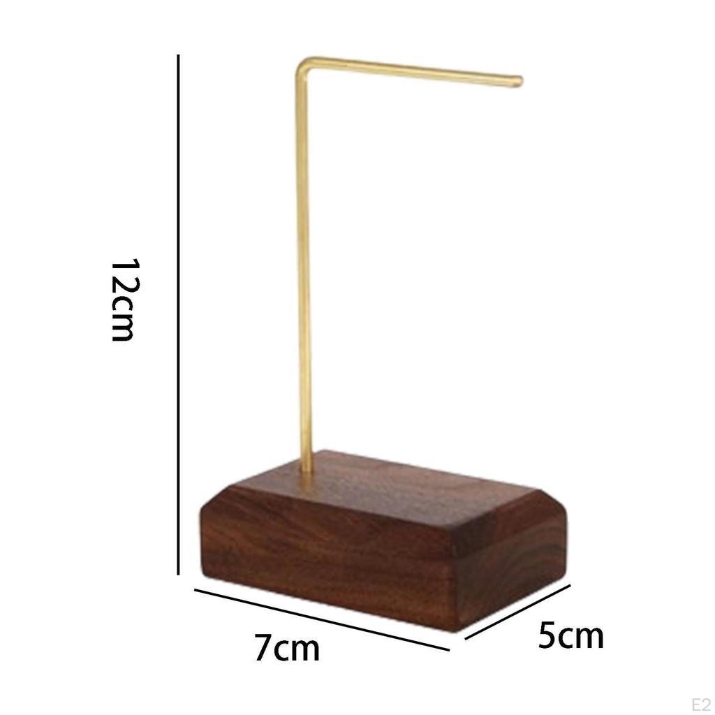 Элегантная подставка для сережек, деревянная подставка для женщин