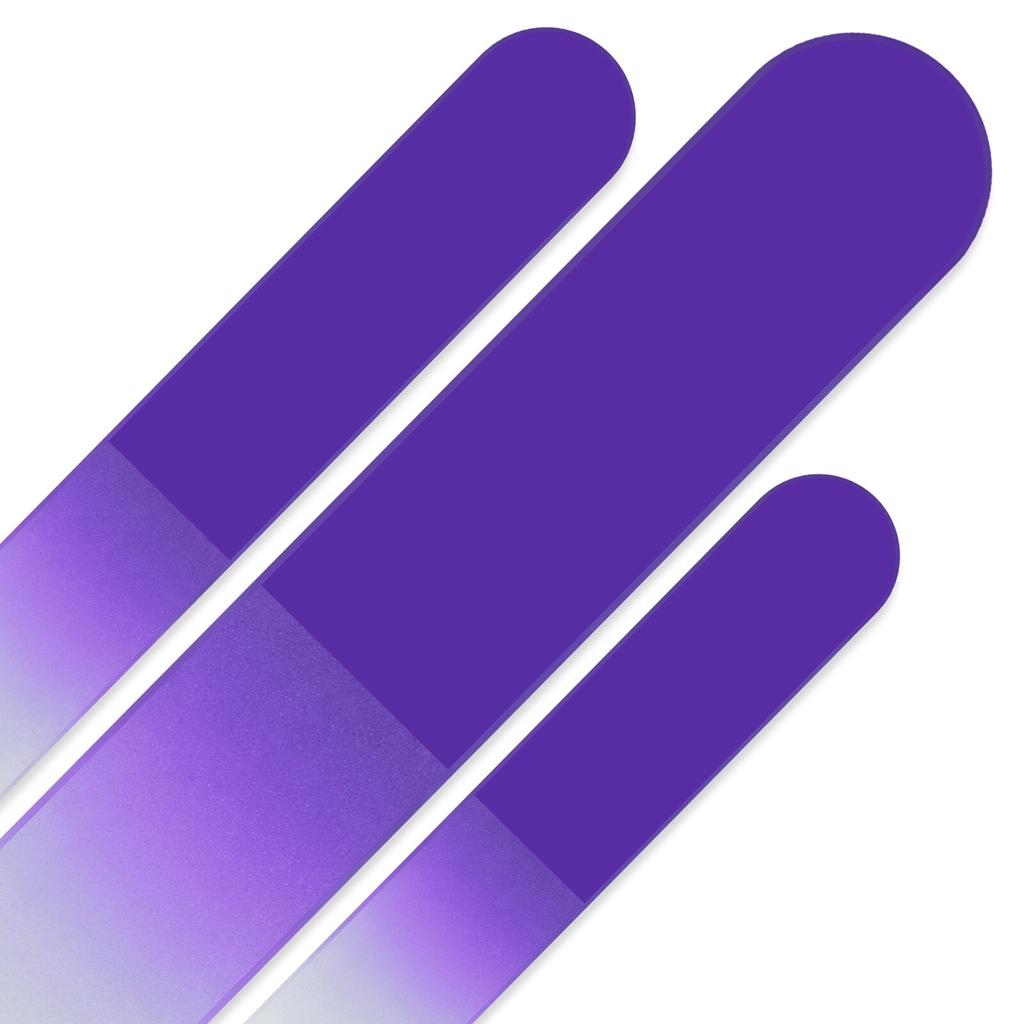 Набор из 3 стеклянных пилочек для ногтей C-BMS