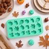 Silicone Molds Thanksgiving Fall Theme Moulds Silicone Mold Making Muffin Chocolate Harvest Cake Candy Decoration Mould