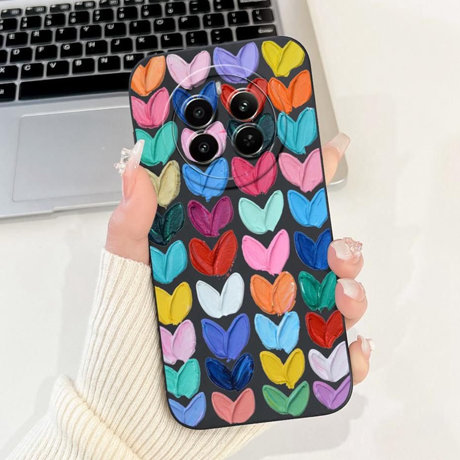 Fashion New Design For Realme 12+ 12X 12 5G Lens Protective Phone Case For Realme 12X 12 Plus 5G Soft Silicone Jelly Cases