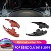 2x For Mercedes Benz CLA C117 2013 2014 2015 2016 2017 2018  Car Steering Wheel  Carbon Fiber Shift Paddle Shifter