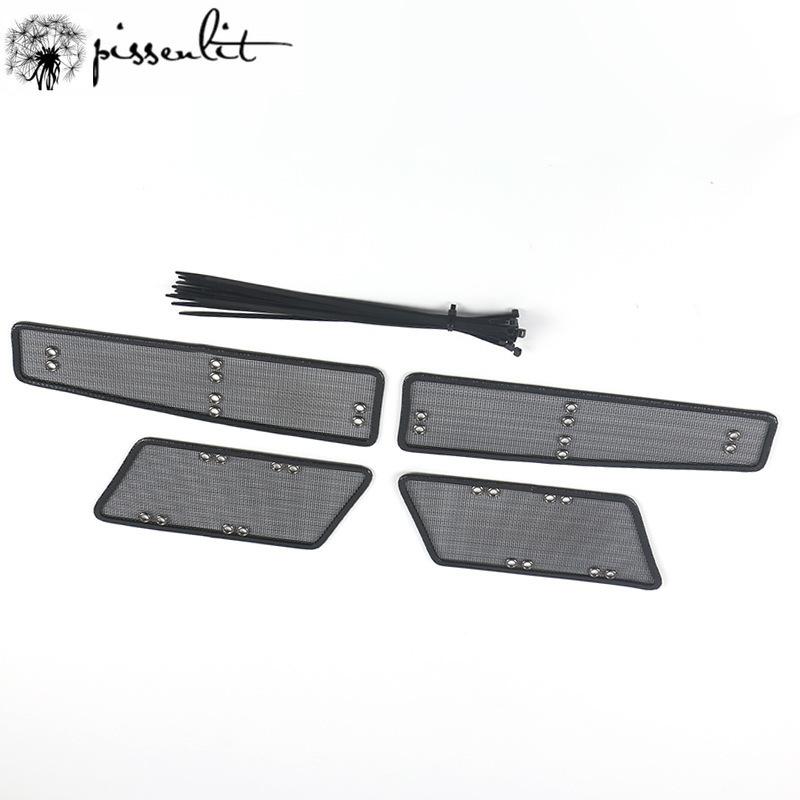 For Roewe EI5 2018 2019 2020 Accessories Racing Grills Insect Net Sequins EI5 Diamond Net Water Tank Protection Net Cover Panel