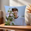 Korean Celebrity Byeon Wooseok Pillowcase toon Gift Cushion Cover Bedroom Home Sofa Chair Seat Decor pillow case