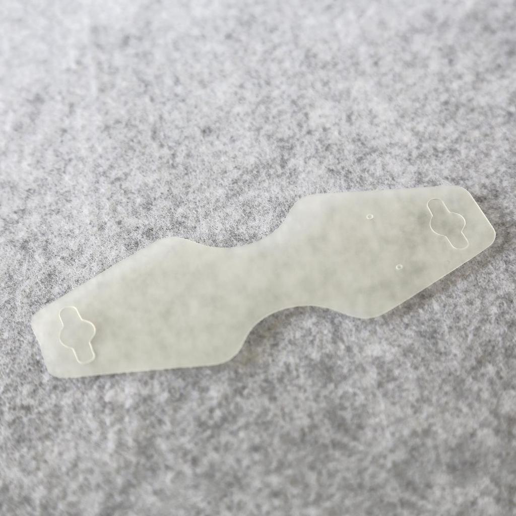 100 шт./пакет, крафт-бумага, лента для волос, упаковка для карточек, ПВХ-бирки, демонстрационные карты для ювелирных изделий, серьги, браслет, ожерелье, подвесные открытки