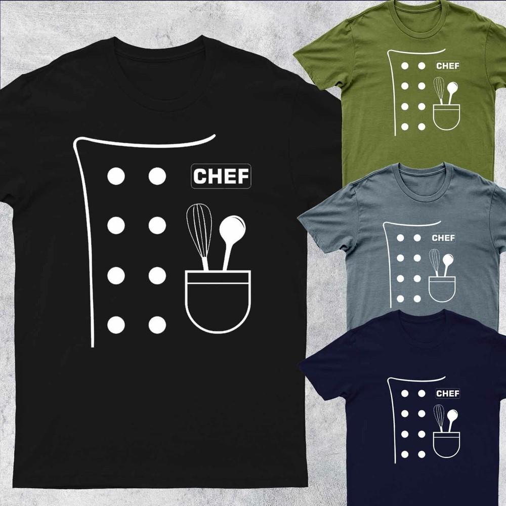 Chef's Cook Sous Chef Cooking Mens T shirts #DG #P1 #PR