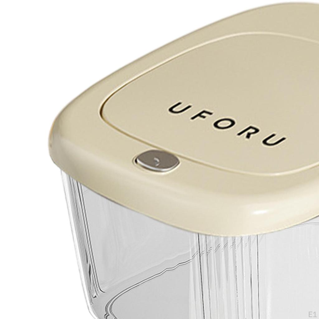 Контейнер для риса, муки и сахара, герметичные контейнеры для выпечки, хлопьев