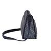 Hiromichi Nakano Fesli Shoulder Bag with Back Navy 17522 Women's Pocket, (Geometric Pattern), No.