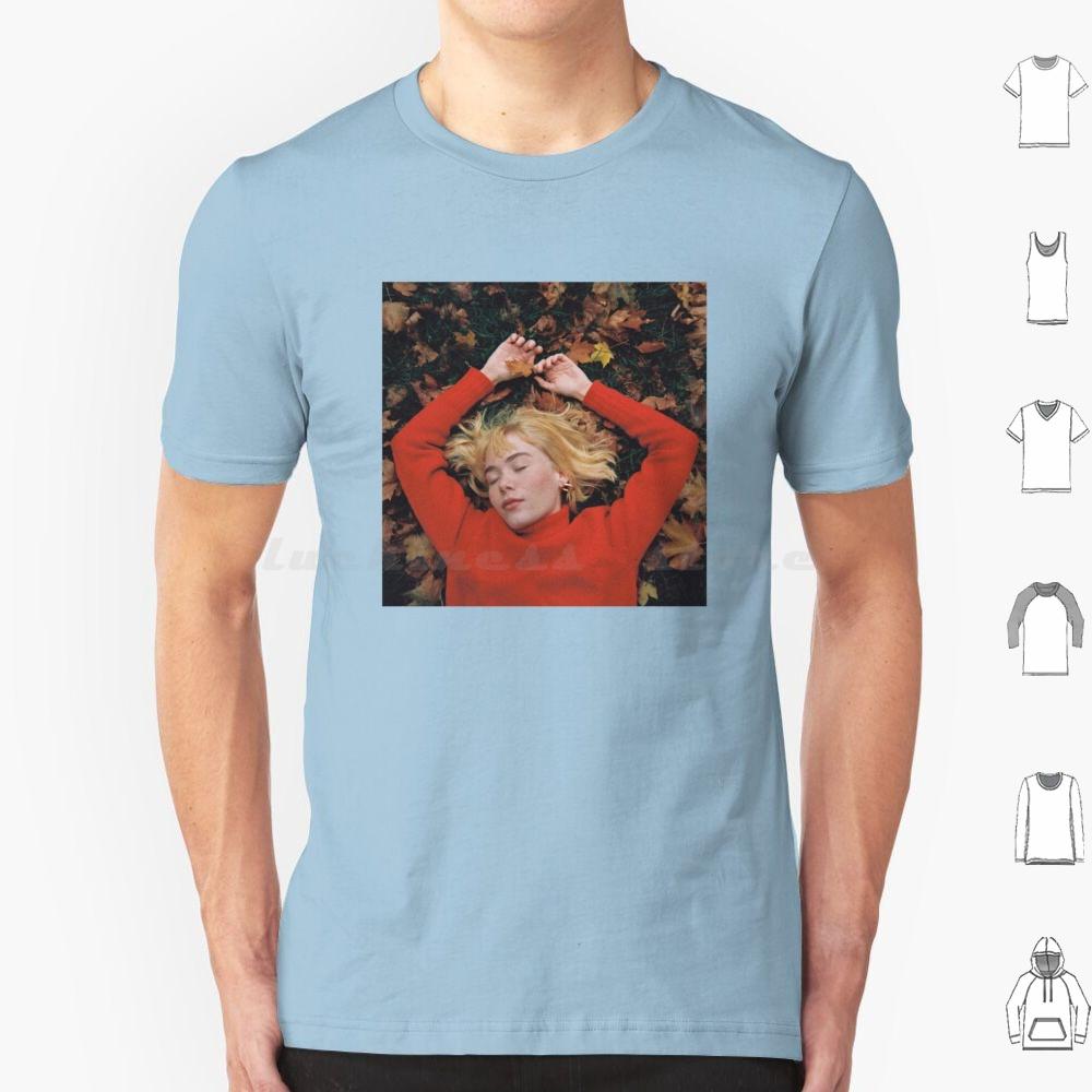 We Fell In Love In October T Shirt 6xl Cotton Cool Tee Girl In Red We Fell In Love In October Girl Music Indie Alternative