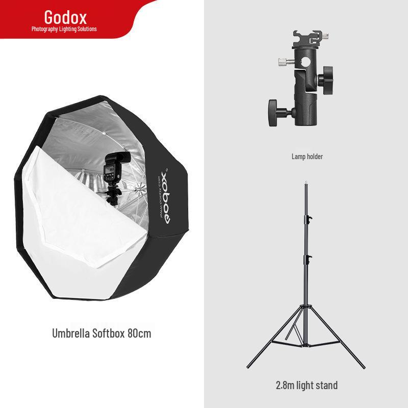 Восьмигранный софтбокс Godox с сотами - Портативный 80/95/120 см Заполняющий свет для камеры