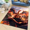 Классический P-P0kém0n Charizard Принт Ковер Гостиная Спальня Диван Большой Площади Декоративные Ковры Детская Игровая Нескользящий Коврик Замечательные Подарки