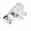 ABS Bathroom Shower Head Slide Bracket Adjustable Clamp Holder 25mm Hole