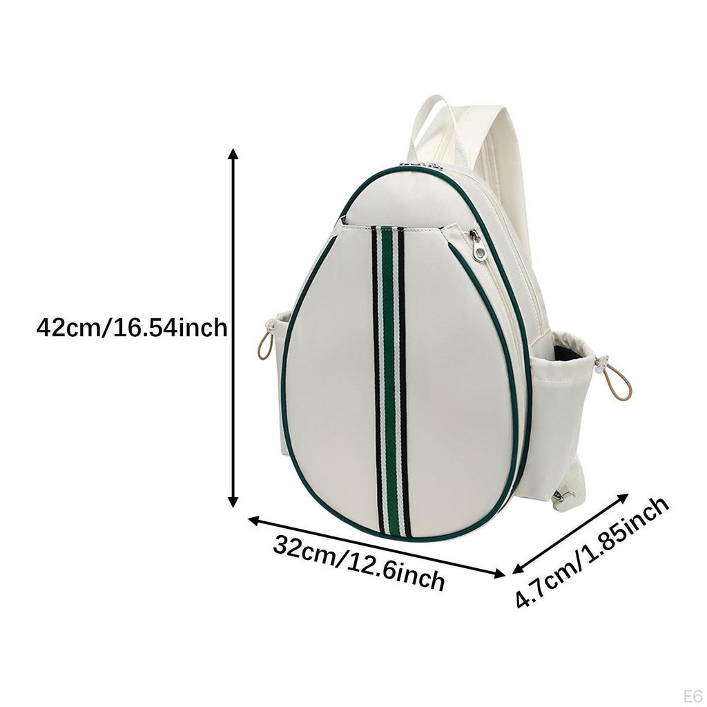 Сумка для тенниса, ракетка для бадминтона, большая сумка для отдыха на открытом воздухе, нагрудная сумка через плечо