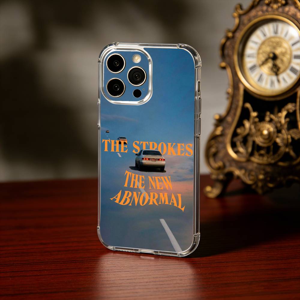 Band The S-strokes Phone Case For iPhone 17 16 15 14 13 12 11 Mini Pro Max Plus Transparent Cover