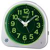 Clock Alarm Clock Table Clock Analog Visible At Night Silver Metallic 113 X 116 X 66 Mm XN301S
