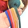 200 г Высокоэластичная полосатая пряжа для DIY-вязания: Вязаные пледы, коврики, корзины для хранения и многое другое