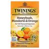 Травы Twinings, Медовый куст, мандарин и апельсин, Без кофеина, 20 чайных пакетиков, 40 г (1,41 унции)