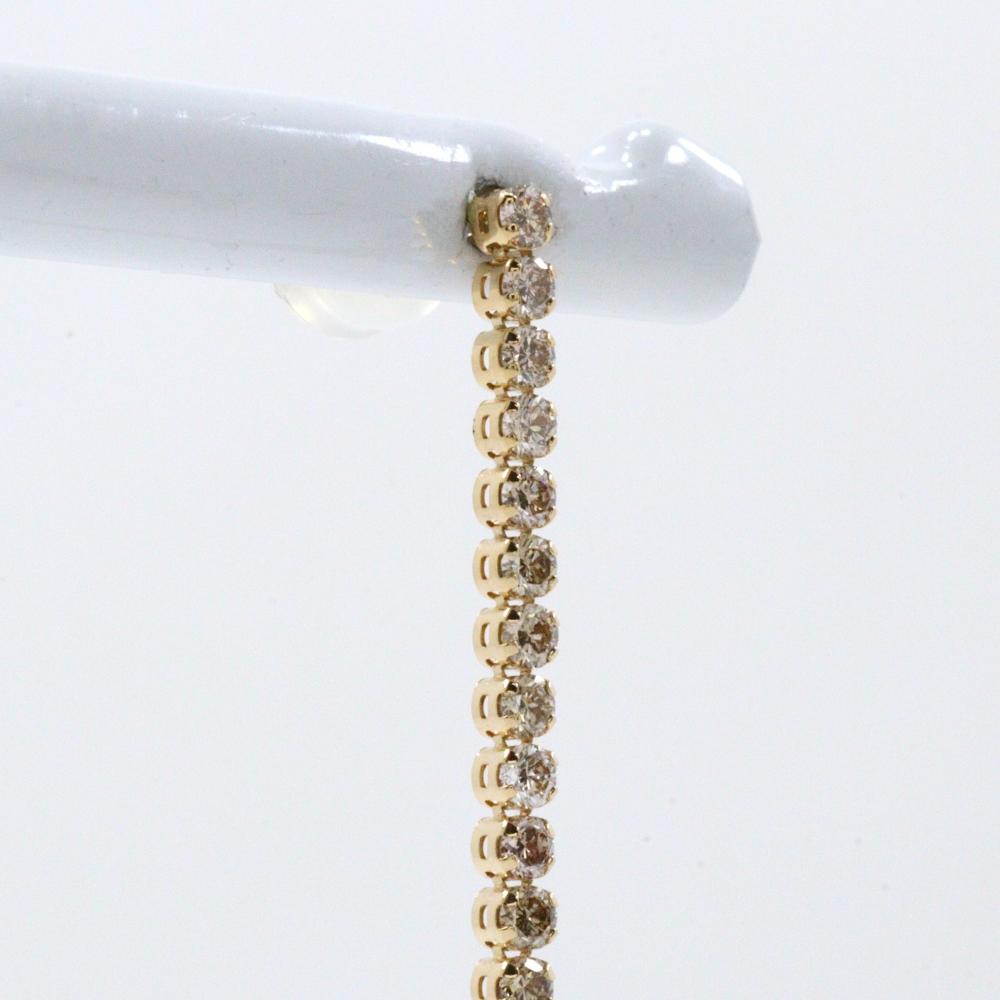 Piercing K18 yellow gold/diamond 1.4g Women Used