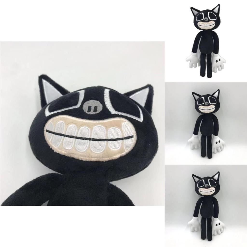 Серия Siren Head Плюшевая игрушка Черный кот Мягкая набивная кукла Идеально подходит для поклонников ужасов