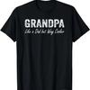 Дедушка как папа, но намного круче Смешная футболка