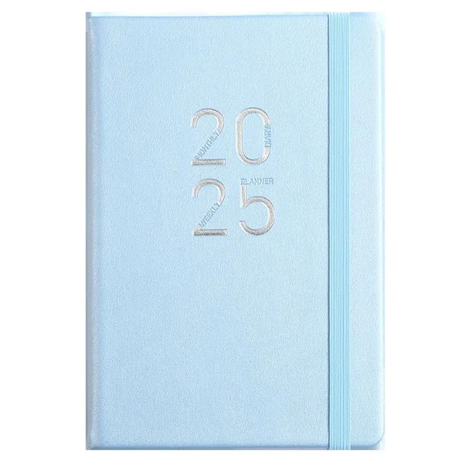 5 цветов Блокноты-планеры 2025 формата А5 Блокноты для эскизов Ежедневники для расписания Офисные школьные принадлежности