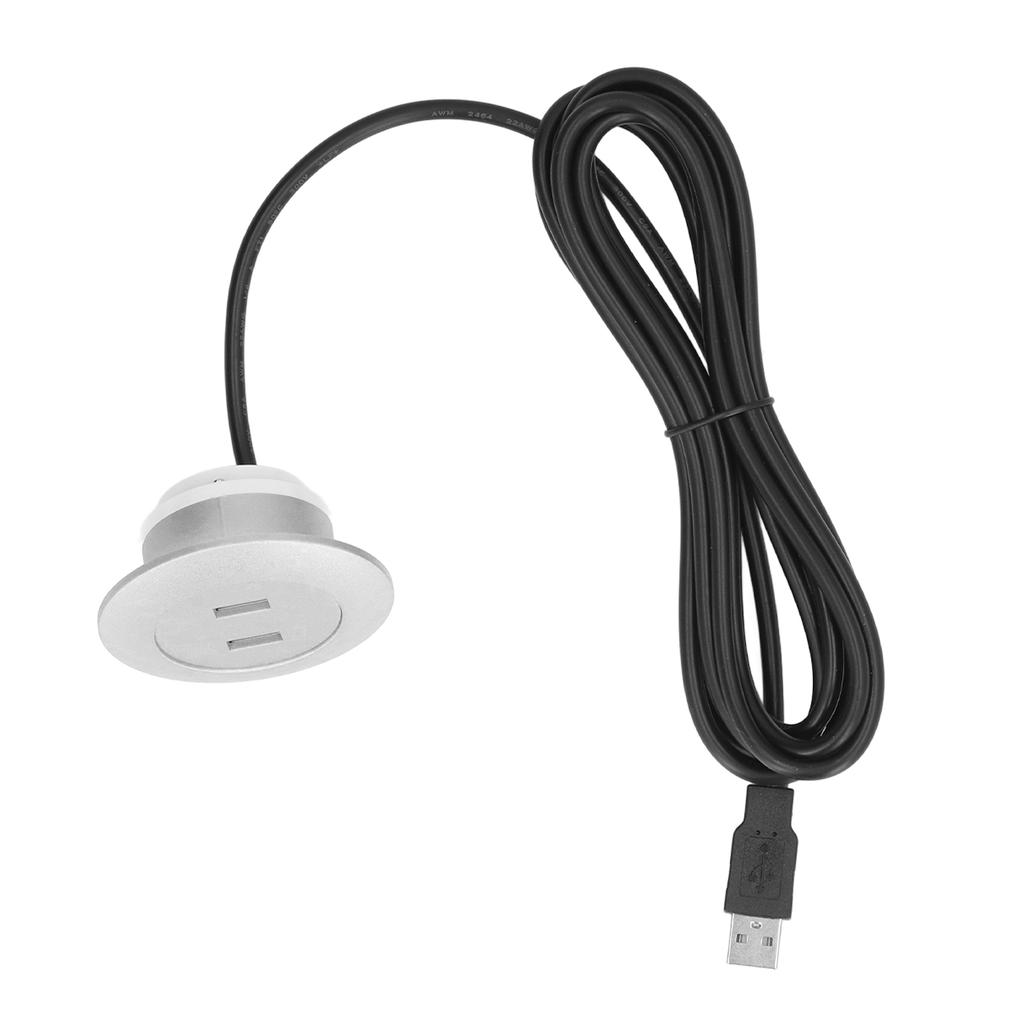 Разъем для зарядки USB для дивана, скрытый монтаж, два порта USB для зарядки, розетка для домашнего использования