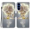 For Samsung Galaxy S26+ Case Pattern Printing Leather Flip Wallet Phone Cover with Lanyard
