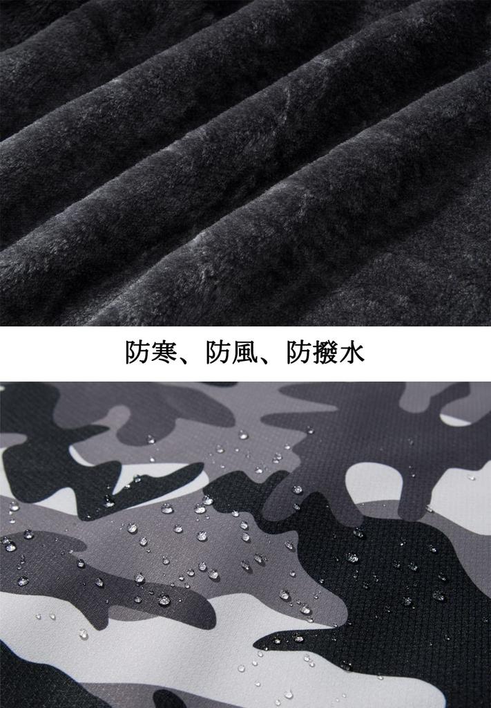 Mountain Parka Winter Cold Weather Jumper Water Repellent Outdoor Jacket Windproof Bike Jacket Large Size Camouflage Military Black Camo JP 3XL