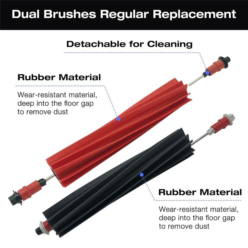 A65T - Для робота-пылесоса Roborock S8 Maxv Ultra Запчасти Основная боковая щетка Тряпка для мытья пола HEPA-фильтры Мешки для пыли Аксессуары