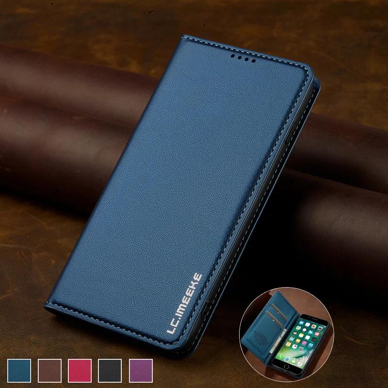 Магнитный кожаный чехол для Samsung Galaxy S25 Ultra, чехол Funda Samsung S25 Ultra SM-S938B S 25 S25+ Plus, откидная подставка для телефона