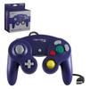 Nintendo GameCube Style Joystick Pad Controller with Built-in USB Cable For PC & Computer; Mac - Retro Gaming - Purple
