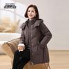 Xuezhongfei Women's Hooded Winter Down Jacket